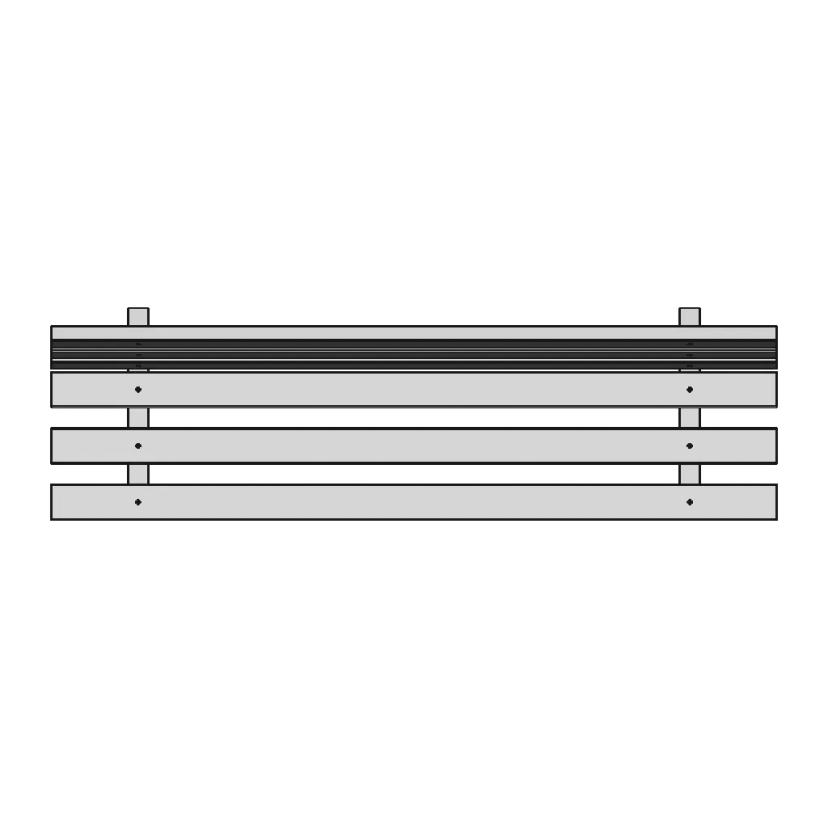 Mahogany Table with Welded Steel Legs CAD Model