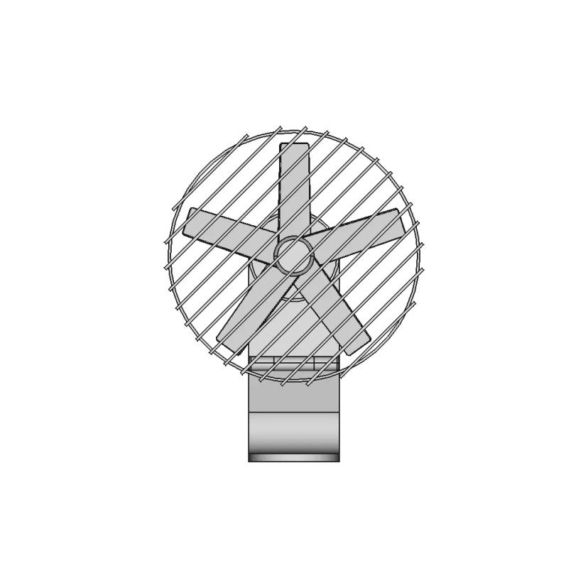 Compact Industrial Cooling Fan Model