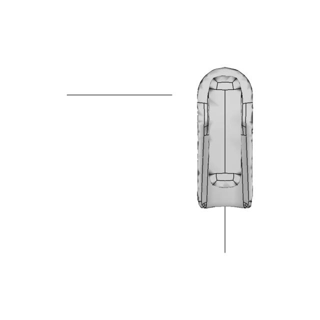 Waterfall Style Faucet CAD Model with SubD Design