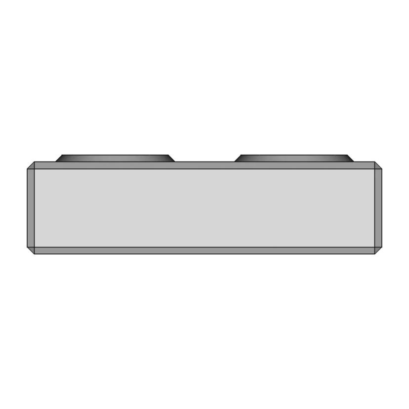 LEGO Brick with 62 Holes - Detailed CAD Model
