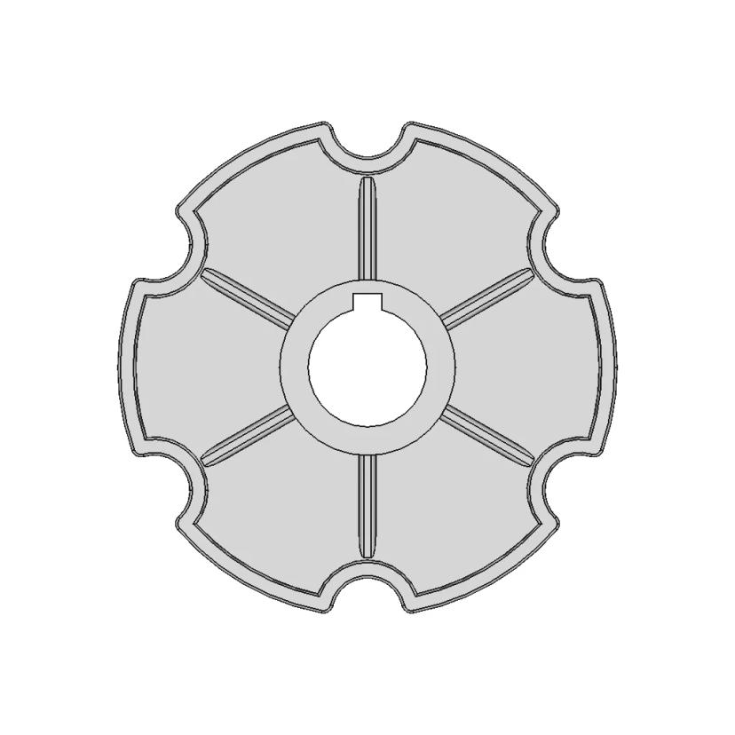 Plastic Gear for Straight Cooling Belt Systems