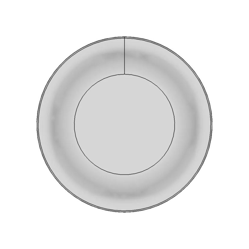 Standard Porcelain Side Plate 190mm for Dinner Sets