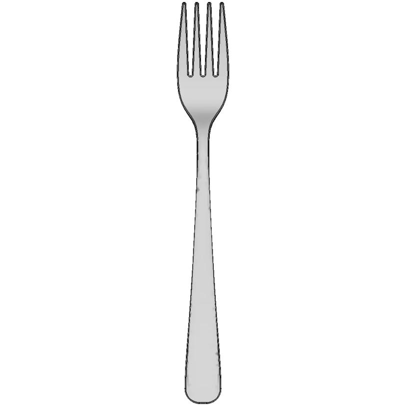 Standard 200mm Cutlery Fork for Dining
