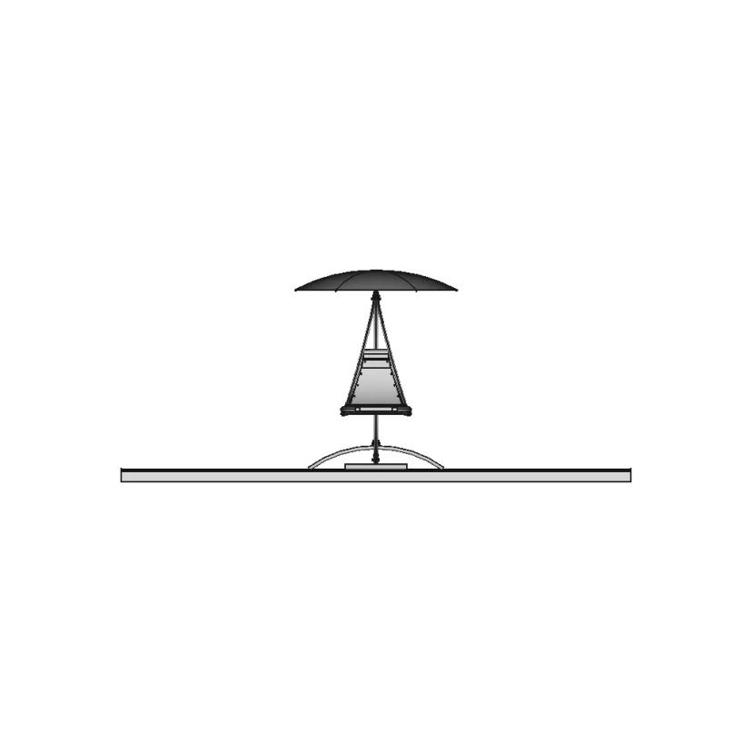 Metal Pipe Structure Dream Chair for Outdoor Relaxation