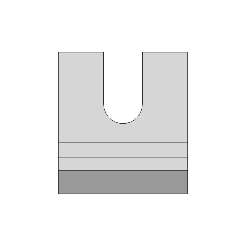 M4 Nut Holder Hook for 3mm Panel Profile 2020