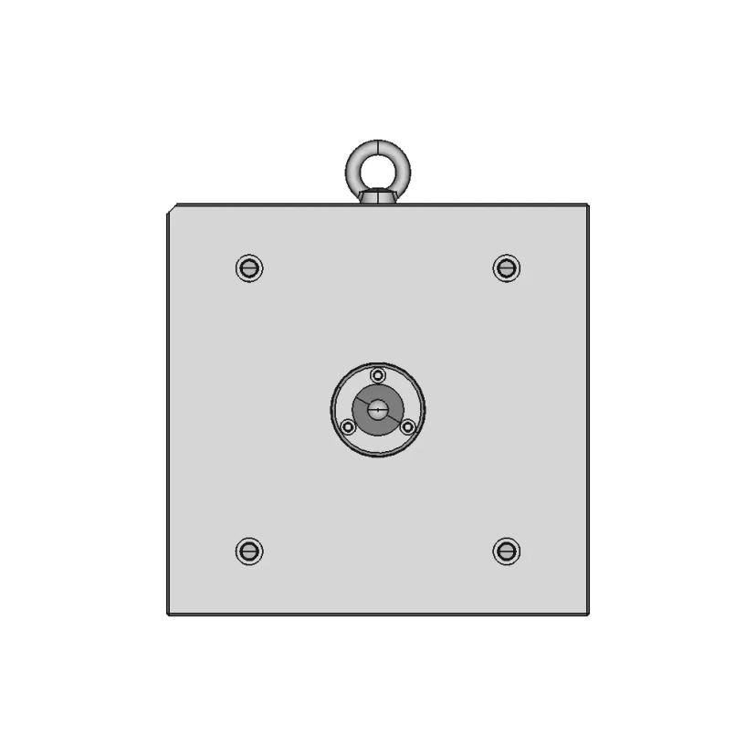 Injection Mold for Logo Brick with 8 Cavities