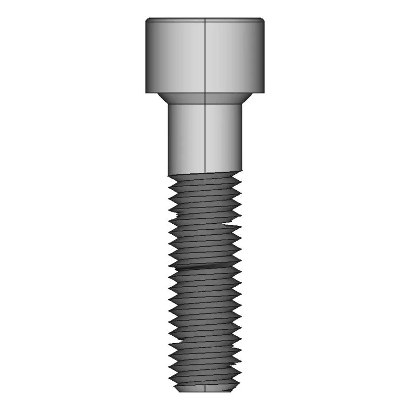 Socket Head Screw CAD Model for Mechanical Assemblies