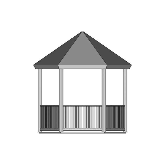Industrial Booth Design CAD Model