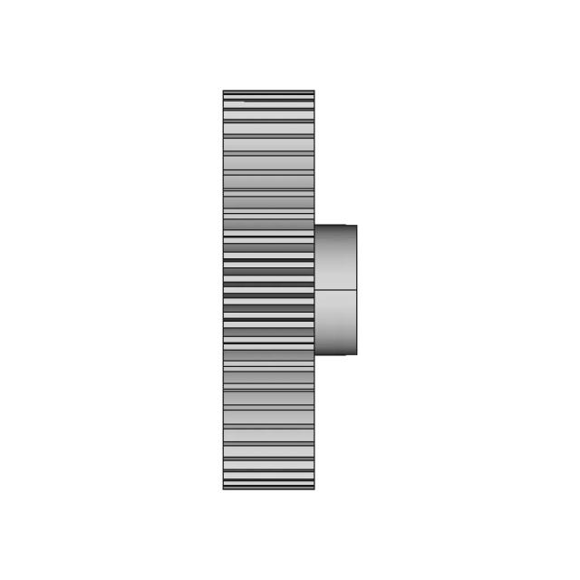 Industrial Gear for Power Transmission Between Shafts
