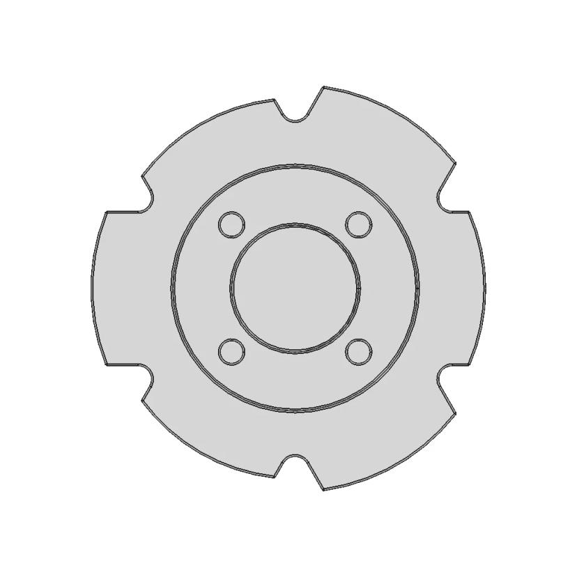 Brake Tank Cap Filter with 45mm Diameter and 35x3mm O-Ring