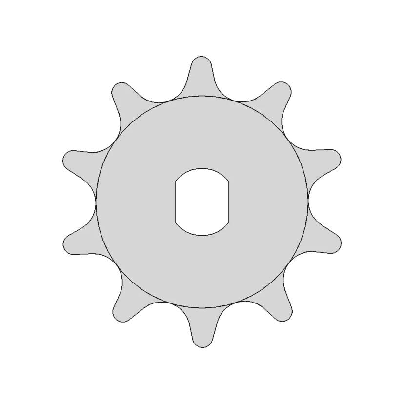 Clutch and Gear Reduction Assembly for Small Engines