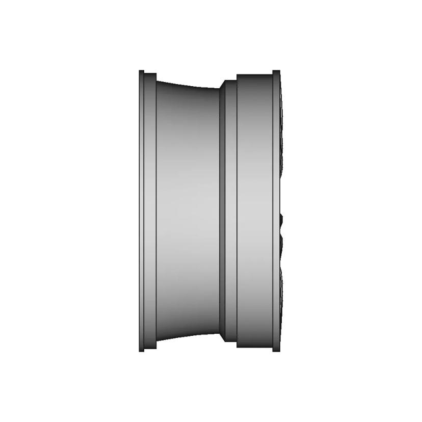 Car Wheel Component CAD Model