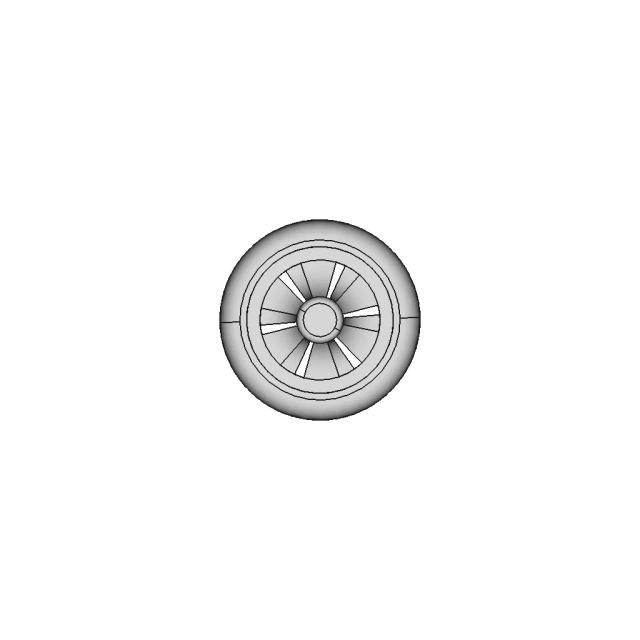 Practice Wheel with Axle CAD Model for Engineering Applications