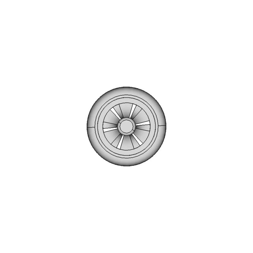 Practice Wheel with Axle CAD Model for Engineering Applications