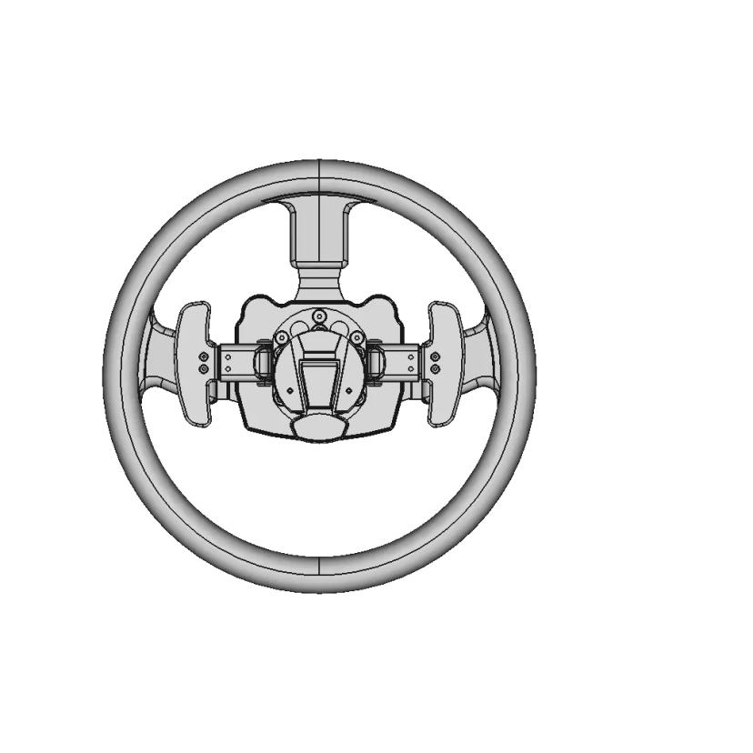 Alcantara 350mm Steering Wheel with Button Box and Quick Release Adapter