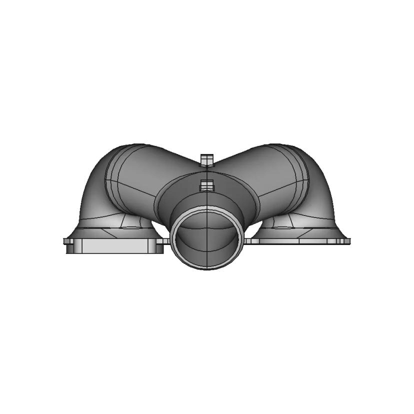 Air Intake Y-Adapter for CB500 Motorcycle