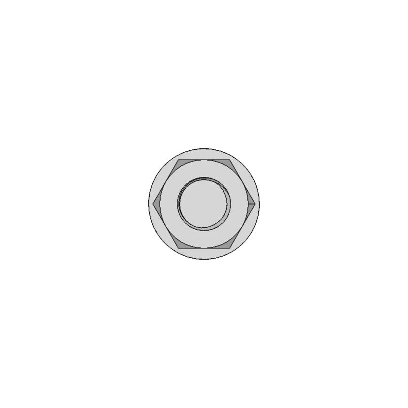 Zinc Shackle Bolt with Locknut M12x75mm - Durable Fastening Solution