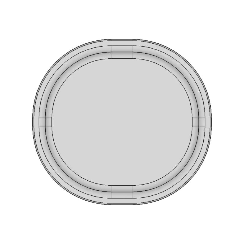 EPDM Rubber Material Model for Industrial Applications