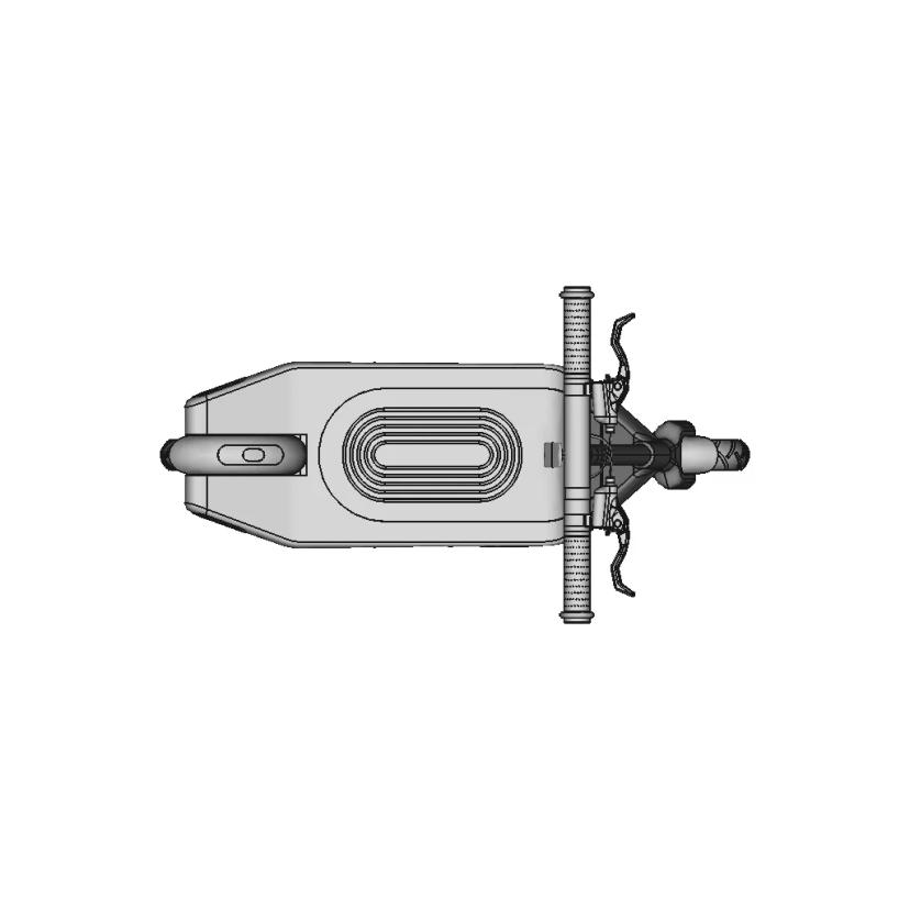 Electric Scooter CAD Model for Engineering and Design