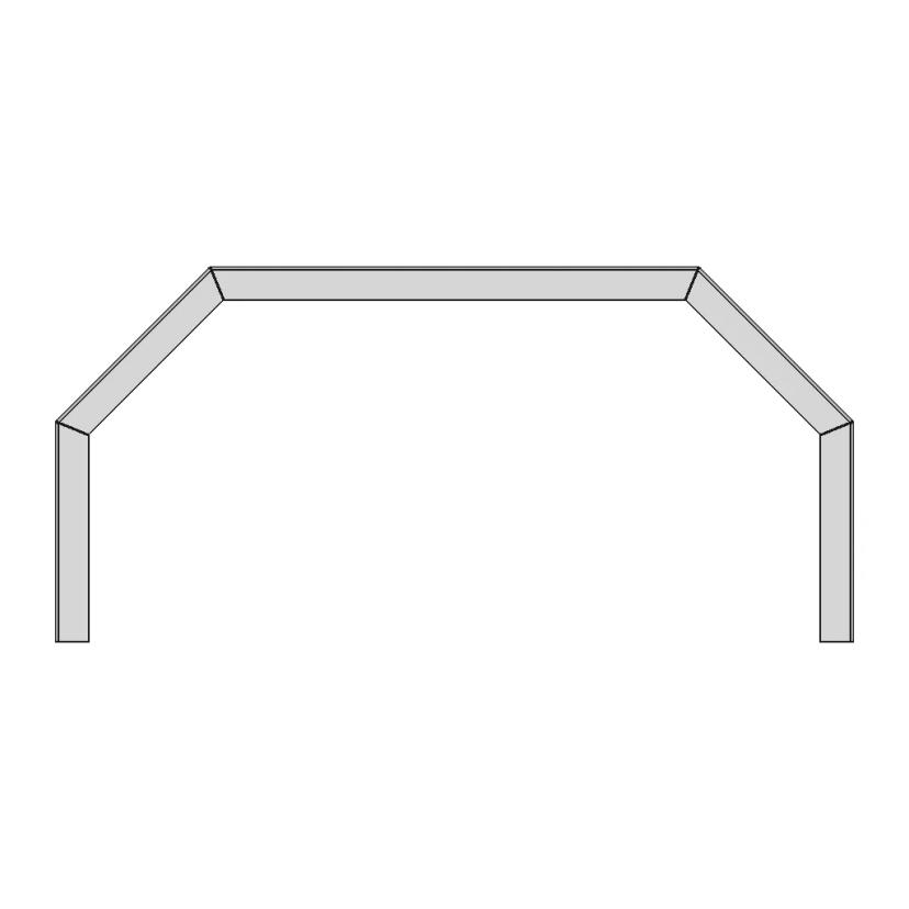 Single Axle Jeep Style Trailer Fender - Durable Steel Protection