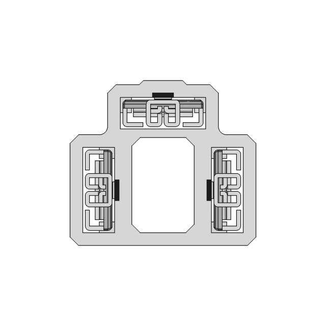 H4 Connector Housing for Electrical Connections