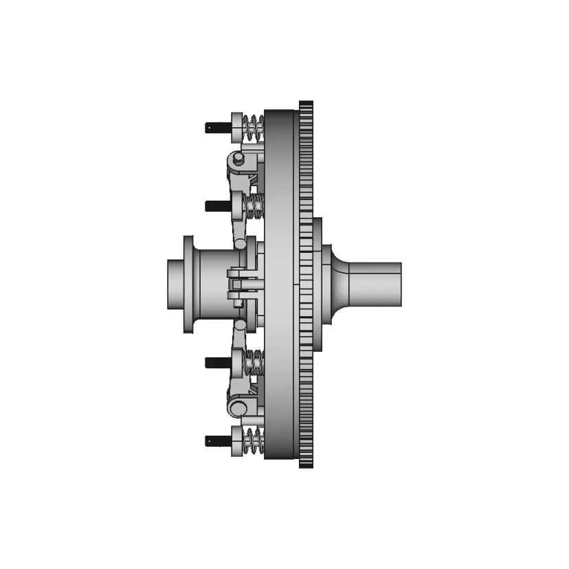 Single Plate Clutch Assembly for Automotive Applications