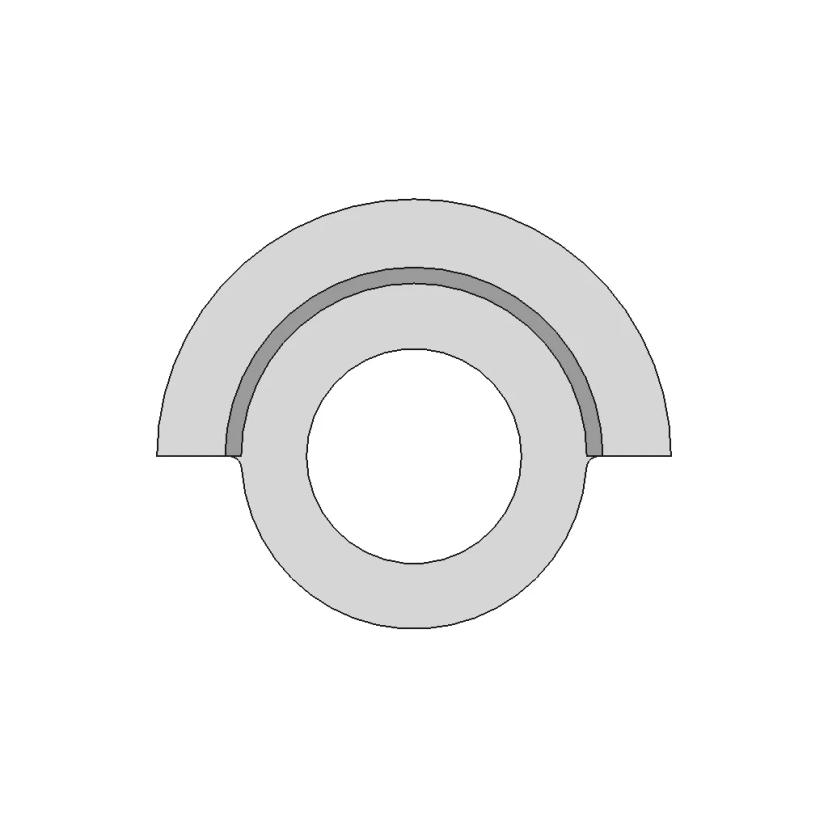 2D Surface Model of Brake Disc for Design and Analysis
