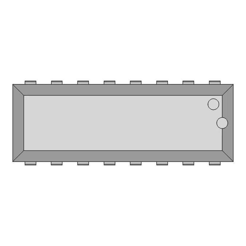 2-Pin Screw Terminal Connector CAD Model