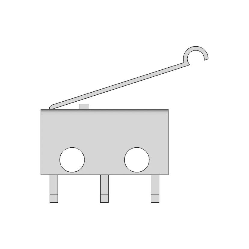 XKB Connectivity DM1-16UP-1 Microswitch SPDT Vertical Model