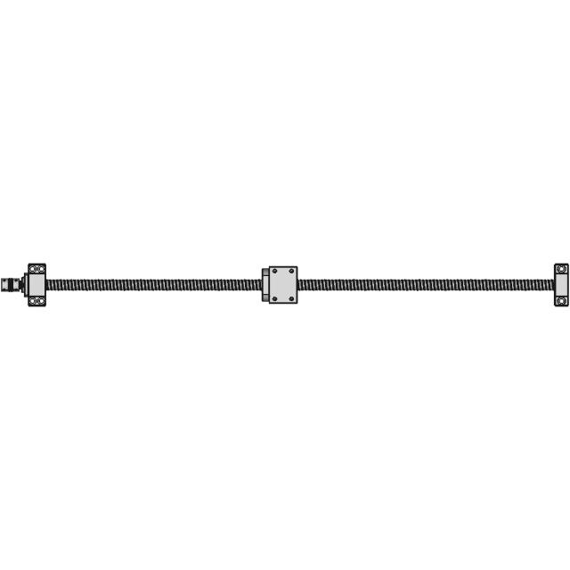 Flange Nut SFU1605 - Precision Mechanical Component