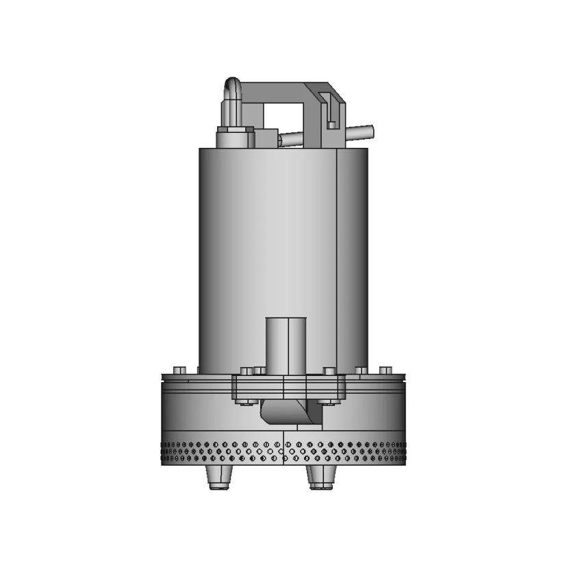 Customizable Garden Sprinkler Cap for Submersible Pumps