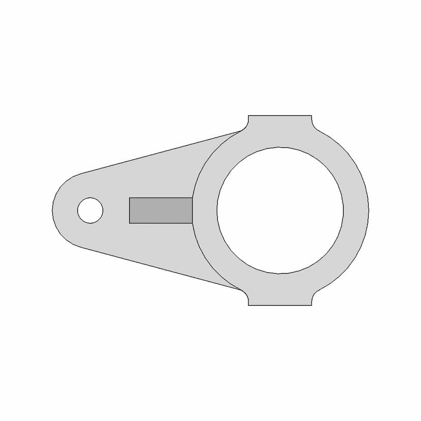 3D Model of Angle Clamp - Early 3D Design Example