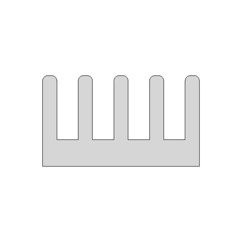 DIN Rail Stand with 120V Receptacle for Modular Electronics Projects