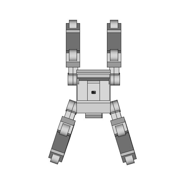 4-DOF Robotic Arm Model for Industrial and Educational Applications