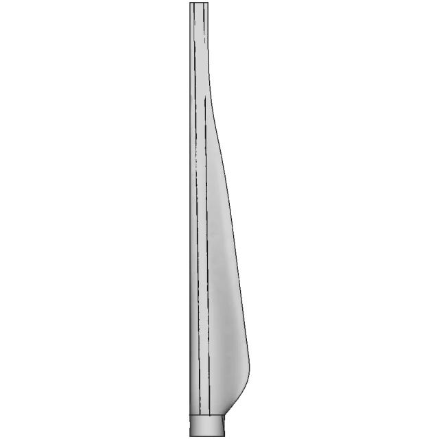 Windmill Wheel Blade CAD Model for Engineering and Design