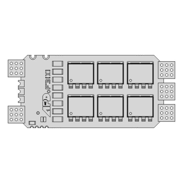 3D CAD Model of GEPRC Maten 1.2G 5W VTX for FPV Drone Integration