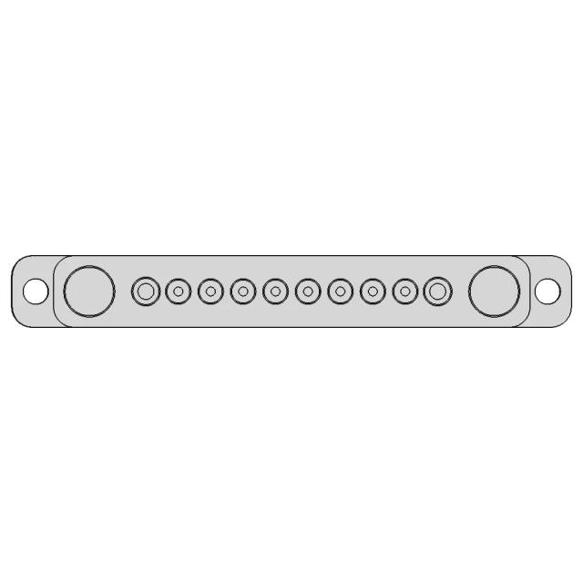Dual Clevis Mount Connector - Precision Mechanical Linkage Component