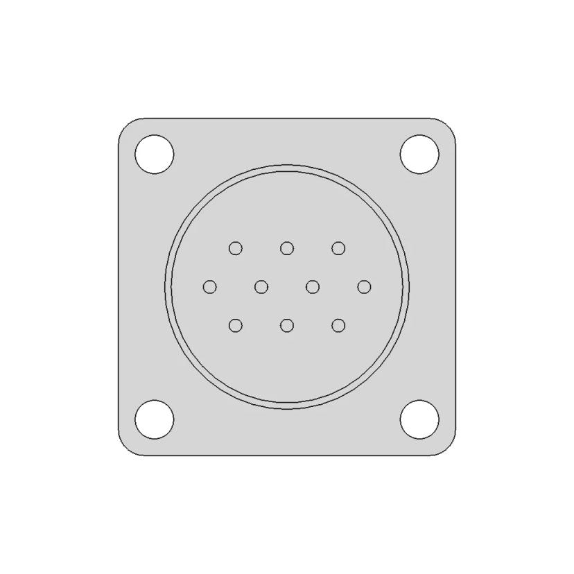 10-20 Pin Edge Connector Model
