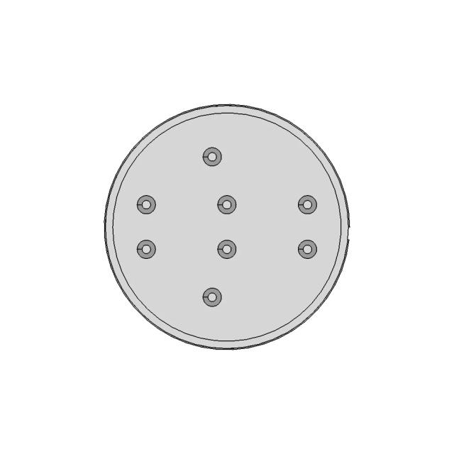 Detailed Aluminium Hotend Block with Accurate Mass and Assembly Components
