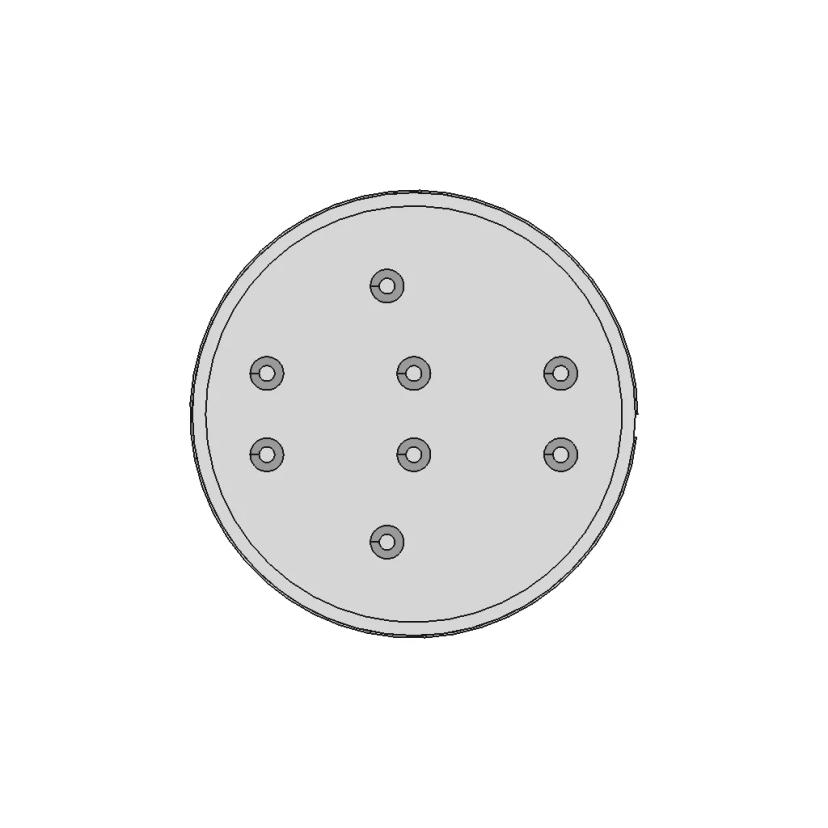 Detailed Aluminium Hotend Block with Accurate Mass and Assembly Components