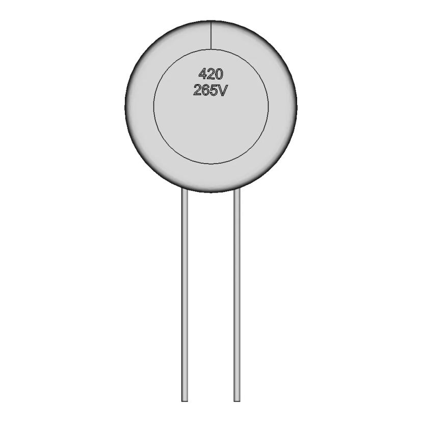 PTC Thermistor MCL20 Model for Engineering Applications