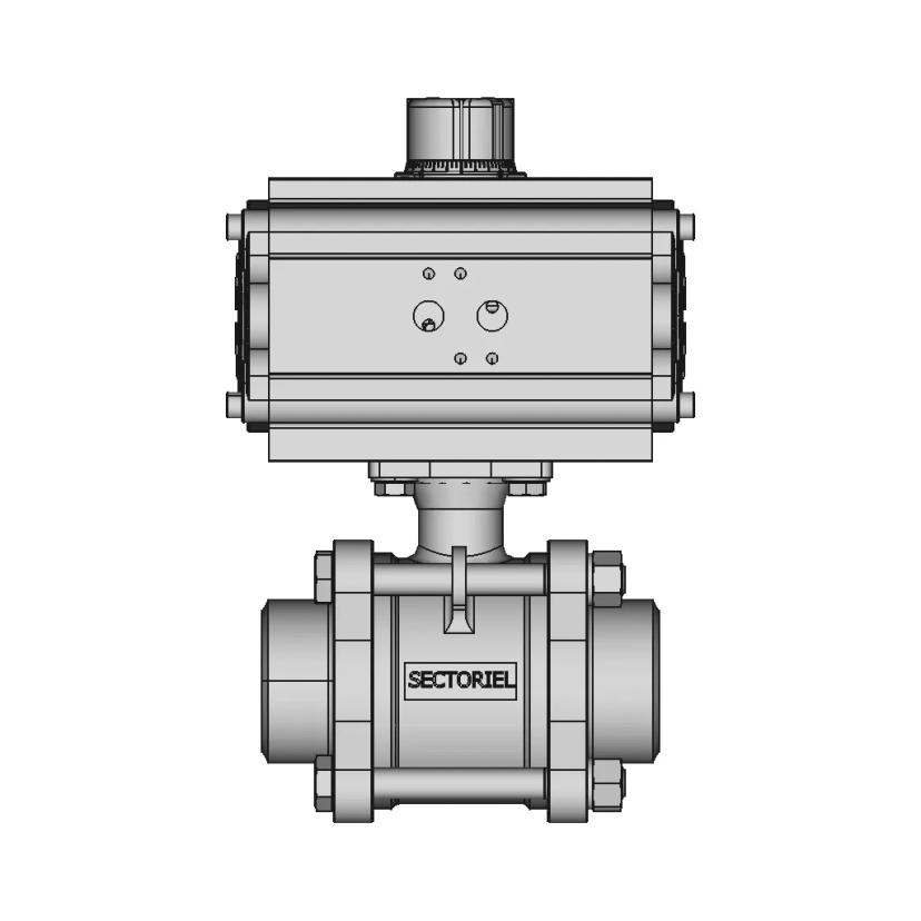 Wafer Type Ball Valve DN50 - Industrial Valve Component