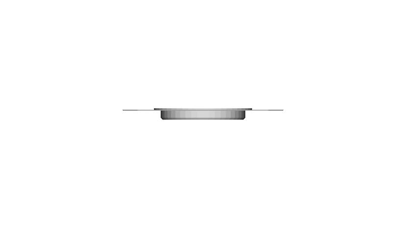 Circular Flange Mount / Adapter for NEMA 17 motor 