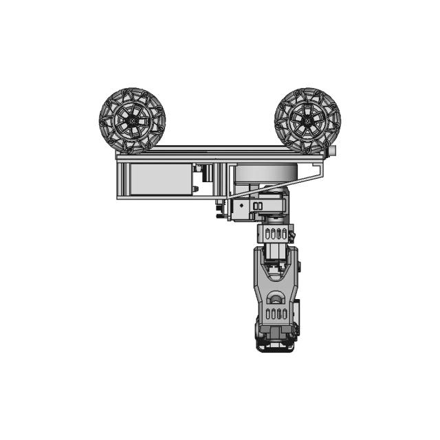 Mecanum Four-Wheel-Drive Robotic Platform
