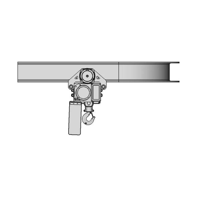 2 t Low Head Rom Chain Hoist