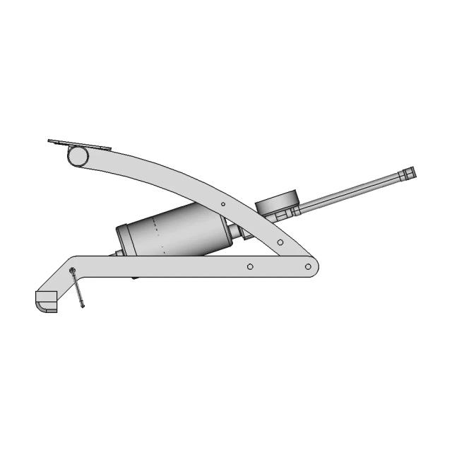 Twin Cylinder Foot Pump Draper