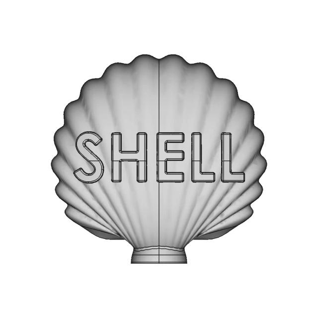 Shell Vintage Gas Pump Globe