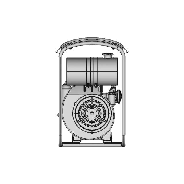 Centrifugal Pump with 2 t Engine