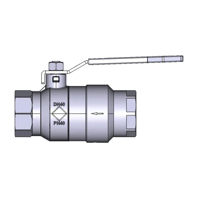 Threaded Shut Off Valve with Integrated Tas
