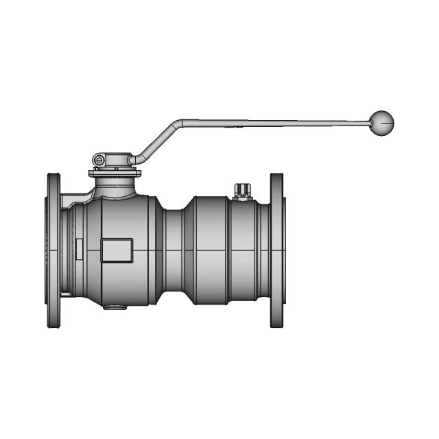 Flange Ball Valve with Tas Nodular Cast Iron